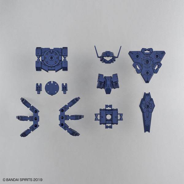 Option Armor For Commander (Rabiot Exclusive/Navy), 30 Minutes Missions, Bandai Spirits, Accessories, 1/144, 4573102606952
