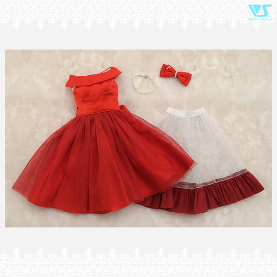 Elegant Rouge Dress Set, Volks, Accessories, 1/3, 4518992417806