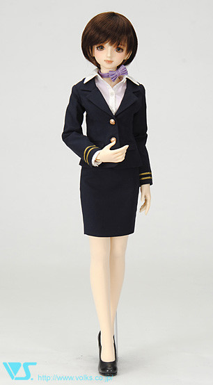 Shinjin Flight Attendant Set, Volks, Accessories, 1/3, 4524475409572