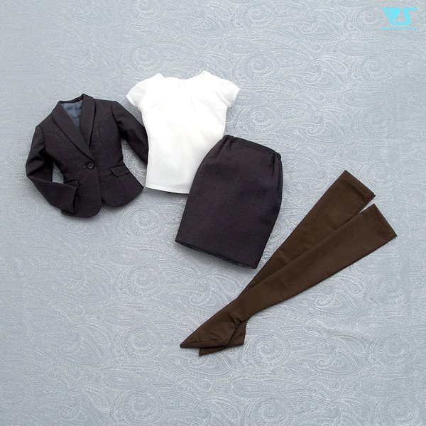 Stylish Tight Suit (Dark Grey), Volks, Accessories, 1/3, 4518992423333