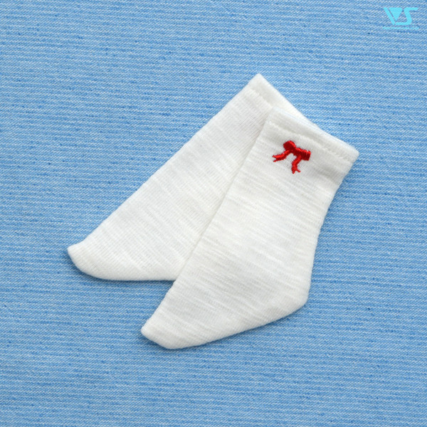 Ribbon Mark Socks (Shiro), Volks, Accessories, 1/3, 4518992424989