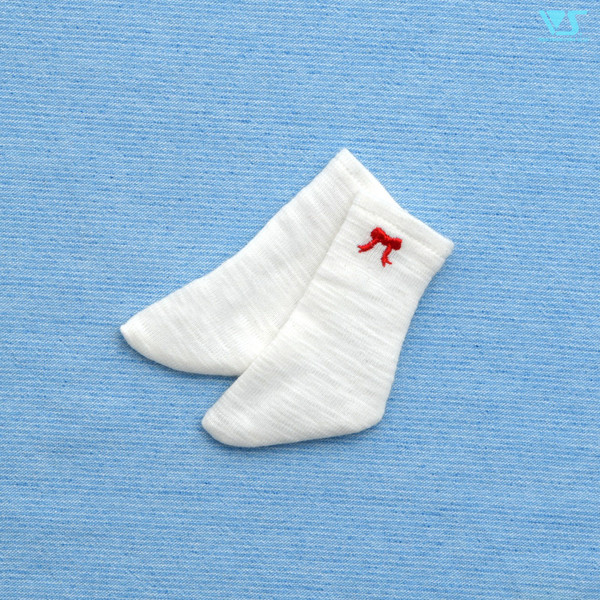 Ribbon Mark Socks (Shiro, Mini), Volks, Accessories, 1/3, 4518992424965
