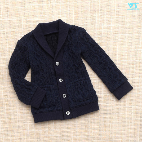 Knit Cardigan (Navy, L), Volks, Accessories, 1/3, 4518992425504