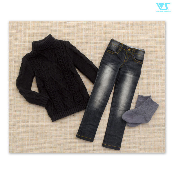 Black Turtleneck Sweater Set (Mini), Volks, Accessories, 1/3, 4518992427089