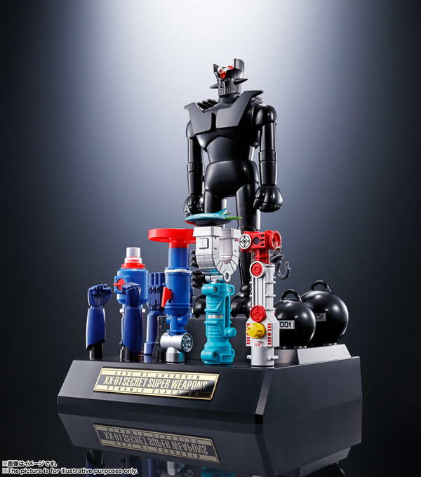 XX Plan Secret Super Weapons Set 01 For D.C. Series, Mazinger Z, Bandai Spirits, Accessories, 4573102587343