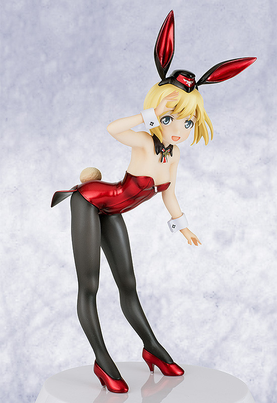 Erica Hartmann (Bunny Style, Karlsland Color), Strike Witches: Operation Victory Arrow, Aquamarine, Good Smile Company, Pre-Painted, 1/8, 4562369650549