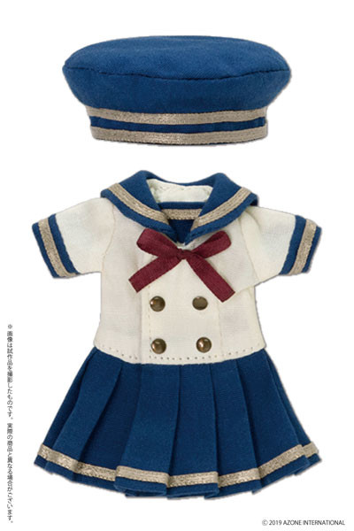 Gymnasium Sailor One-piece Set (Navy x Off-white), Azone, Accessories, 1/12, 4573199831855