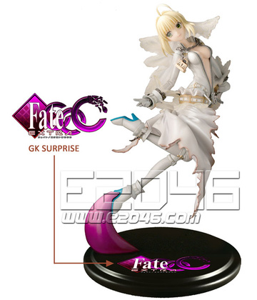 Saber EXTRA, Fate/Extra CCC, E2046, Garage Kit, 1/8