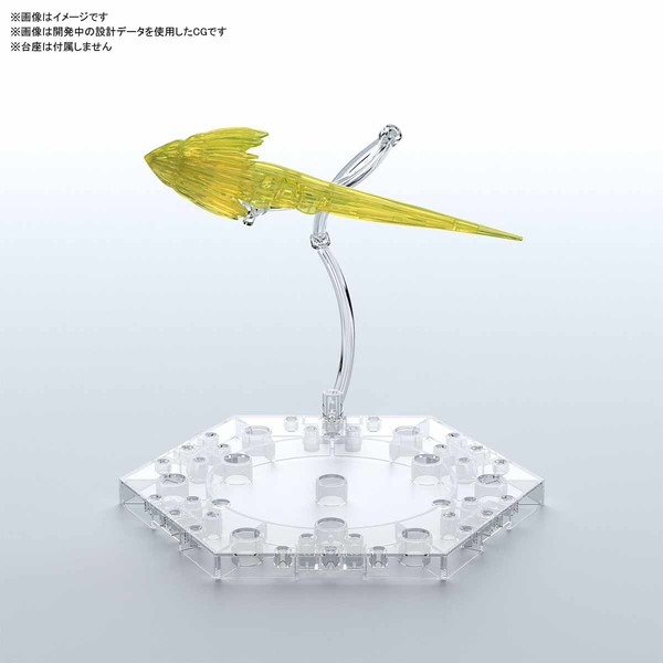 Jet Effect (Clear Yellow), Bandai Spirits, Accessories, 4573102581037