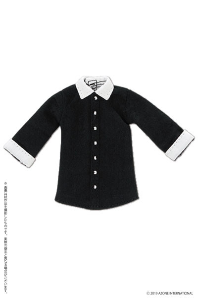 Long Shirt (Black x White), Azone, Accessories, 1/12, 4573199831152