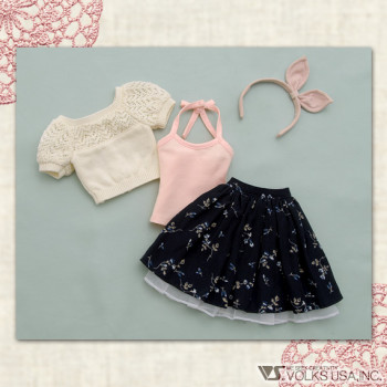 Lace Knit Set (White), Volks, Accessories, 1/3, 4518992421353