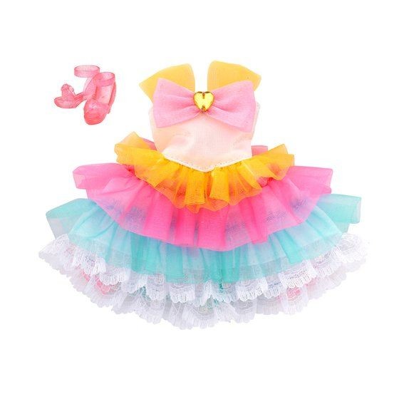Doll Clothes, Precure Style [4549660341086] (Colorful Frilled Dress), Star☆Twinkle Precure, Bandai, Accessories, 4549660341086