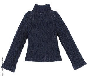 Fisherman's High Neck Sweater (Navy), Azone, Accessories, 1/6, 4560120208626