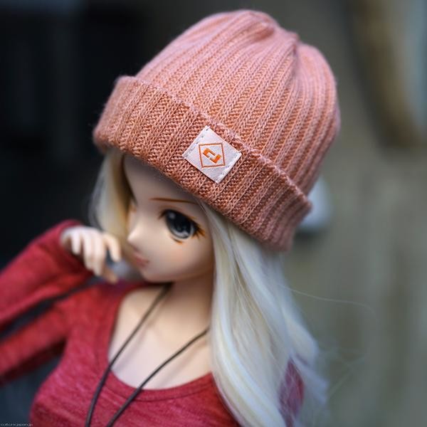 Rib Knit Hat (sherbet pink), Culture Japan, Accessories, 1/3