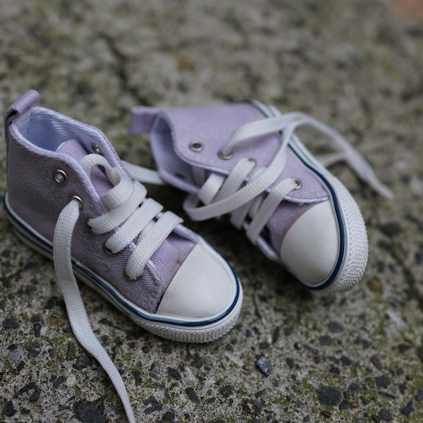 Weathered Canvas Shoes (purple), Culture Japan, Accessories, 1/3