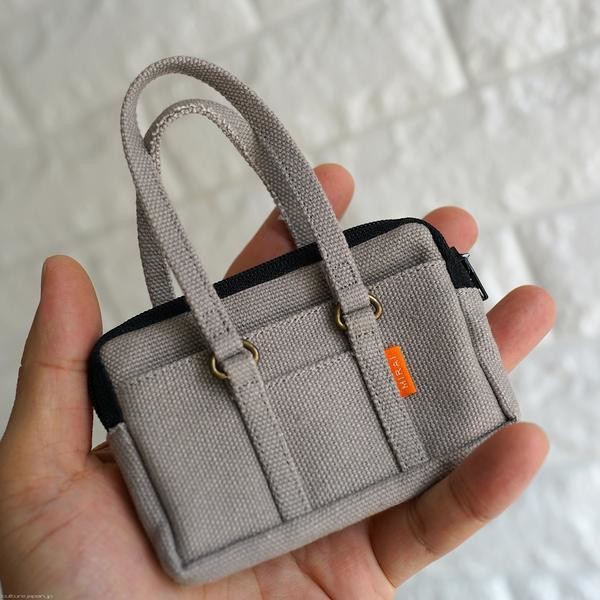 Canvas School Bag (gray), Culture Japan, Accessories, 1/3