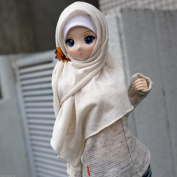 Hijab (beige), Culture Japan, Accessories, 1/3