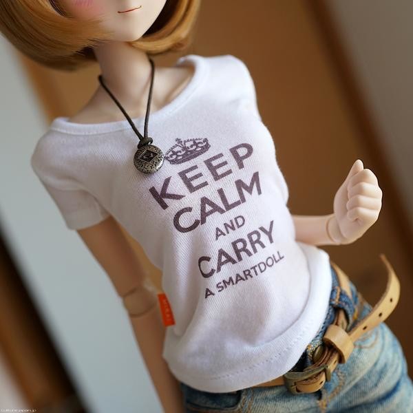 Keep Calm T-shirt (white), Culture Japan, Accessories, 1/3