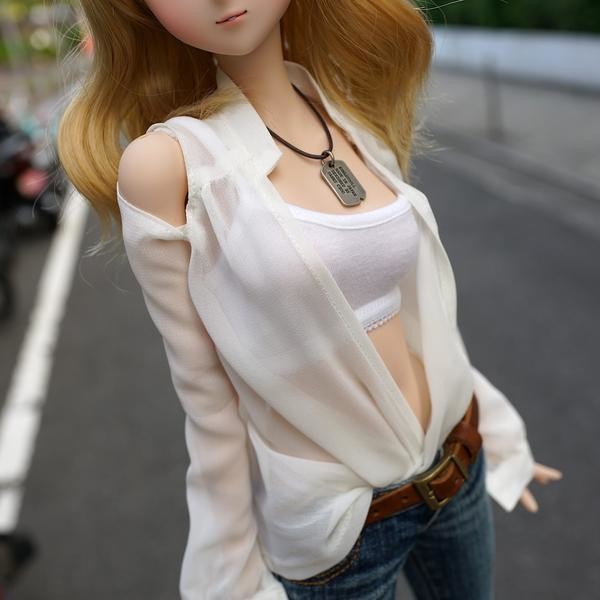 Open Shoulder Shirt, Culture Japan, Accessories, 1/3