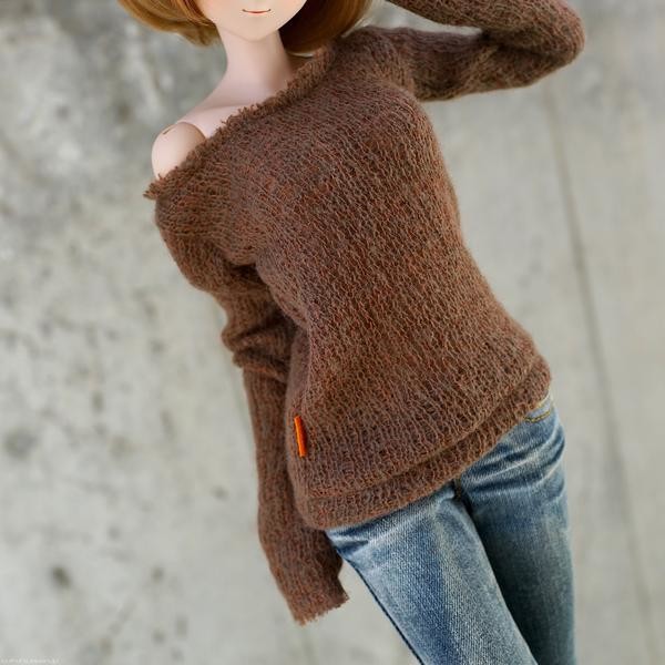 Frayed Knit Sweater (Rusty Brown), Culture Japan, Accessories, 1/3