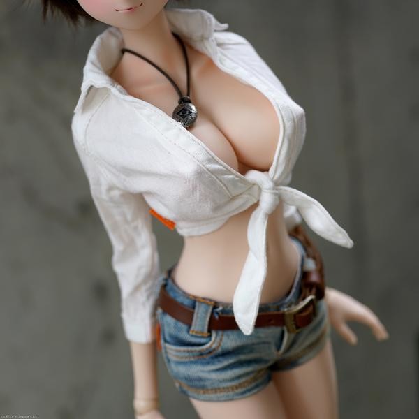 Tie Front Shirt, Culture Japan, Accessories, 1/3