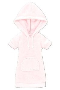 Short-sleeved Parka One Piece (Pink), Azone, Accessories, 1/12, 4560120208251