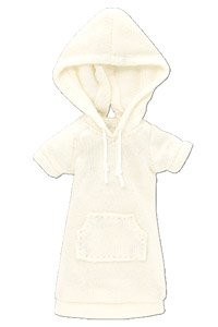 Short-sleeved Parka One Piece (Off White), Azone, Accessories, 1/12, 4560120208244