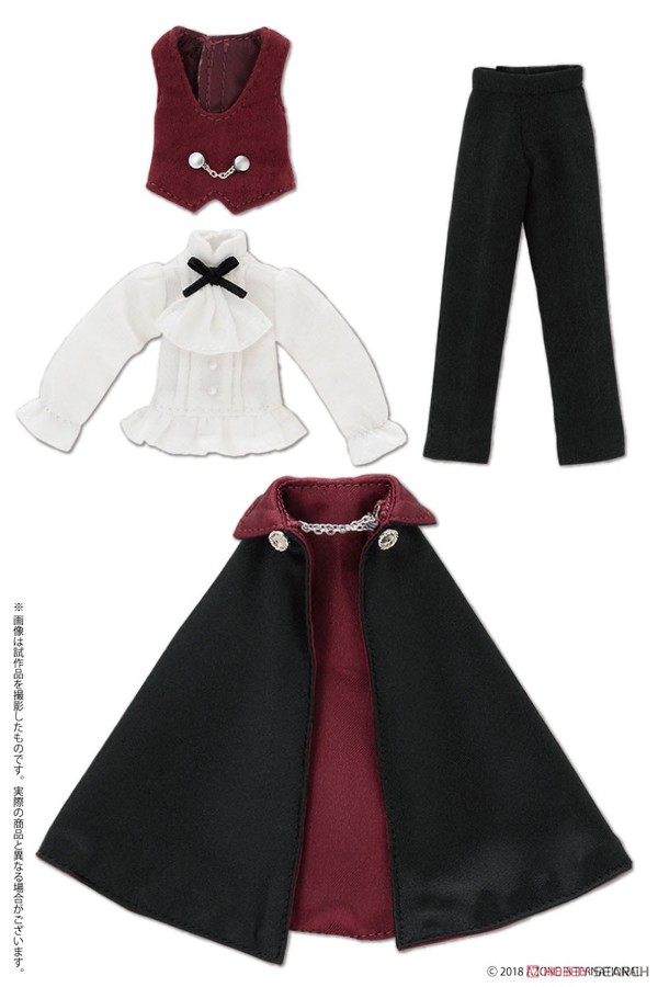 Dracula Viscount Set (Black x Bordeaux), Azone, Accessories, 1/12, 4560120208473