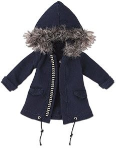 Mod Coat W/Fur (Navy), Azone, Accessories, 1/12, 4560120208527