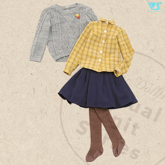 Gray Sweater Set, Volks, Accessories, 1/3, 4518992417868