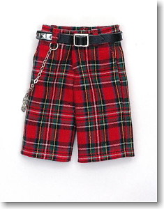 Boys Half Pants (Red Check), Azone, Accessories, 1/6, 4571117000949