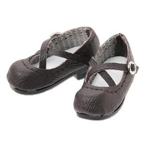 Cross Strap Shoes (Dark Brown), Azone, Accessories, 1/6, 4560120207018