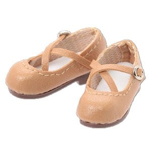 Cross Strap Shoes (Beige), Azone, Accessories, 1/6, 4560120206998