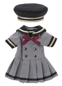 Gymnasium Sailor One-piece Set (Gray x Black), Azone, Accessories, 1/12, 4560120207322