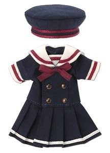 Gymnasium Sailor One-piece Set (Navy x Beige), Azone, Accessories, 1/12, 4560120207346