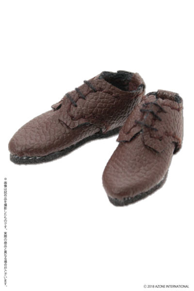 Lace-up Shoes (Dark Brown), Azone, Accessories, 1/12, 4560120206806