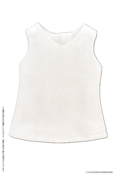 V Neck Tank Top (White), Azone, Accessories, 1/12, 4560120206684