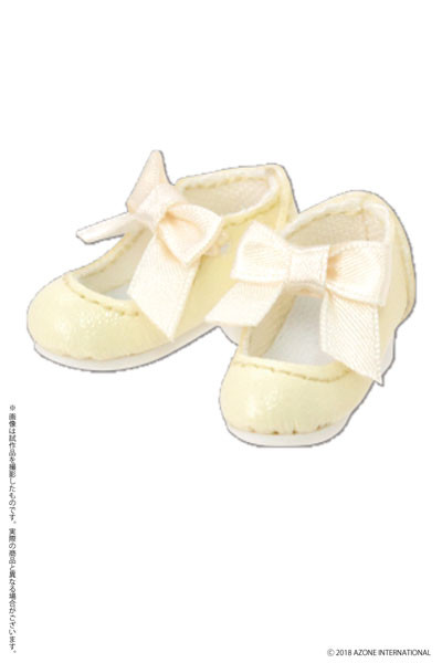 Sugar Dream Osatou Ribbon Shoes (Cream), Azone, Accessories, 1/6, 4560120205922