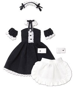 Cafe Maid Set (Black x White), Azone, Accessories, 1/12, 4560120205137