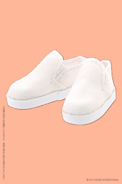 Slip-on Shoes (White), Azone, Accessories, 1/6, 4560120205427