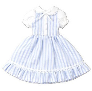 Milky One-piece Dress (Light Blue), Azone, Accessories, 1/6, 4560120205342