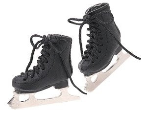 Figure Skating Shoes (Black), Azone, Accessories, 1/6, 4560120204895