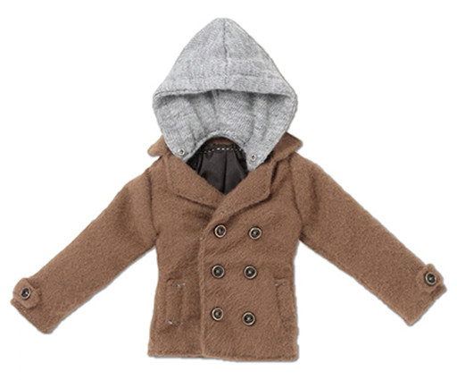 Boys Hooded P Coat (Camel), Azone, Accessories, 1/6, 4560120204475