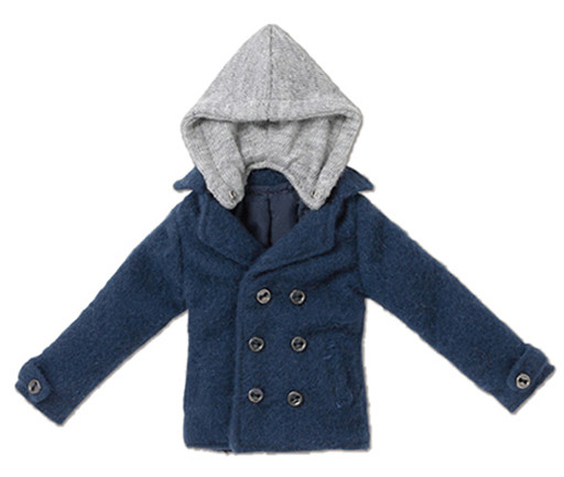 Boys Hooded P Coat (Navy), Azone, Accessories, 1/6, 4560120204499