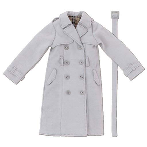 Trench Coat (Light Gray), Azone, Accessories, 1/6