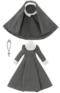 Nun's Habit Set (Gray), Azone, Accessories, 1/12, 4560120203065