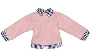 Fake Layered Sweater (Pink), Azone, Accessories, 1/12, 4560120201986
