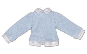 Fake Layered Sweater (Light Blue), Azone, Accessories, 1/12, 4560120201979