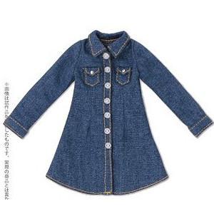 Shirt Dress (Indigo), Azone, Accessories, 1/6, 4560120202211