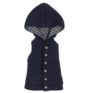 Knit Down Vest (Navy), Azone, Accessories, 1/6, 4560120202204